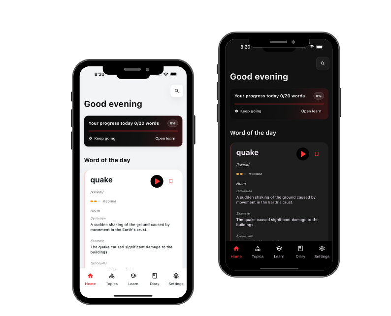 VocabEdge app preview